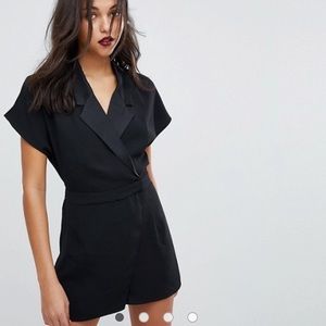 River Island Tuxedo Romper